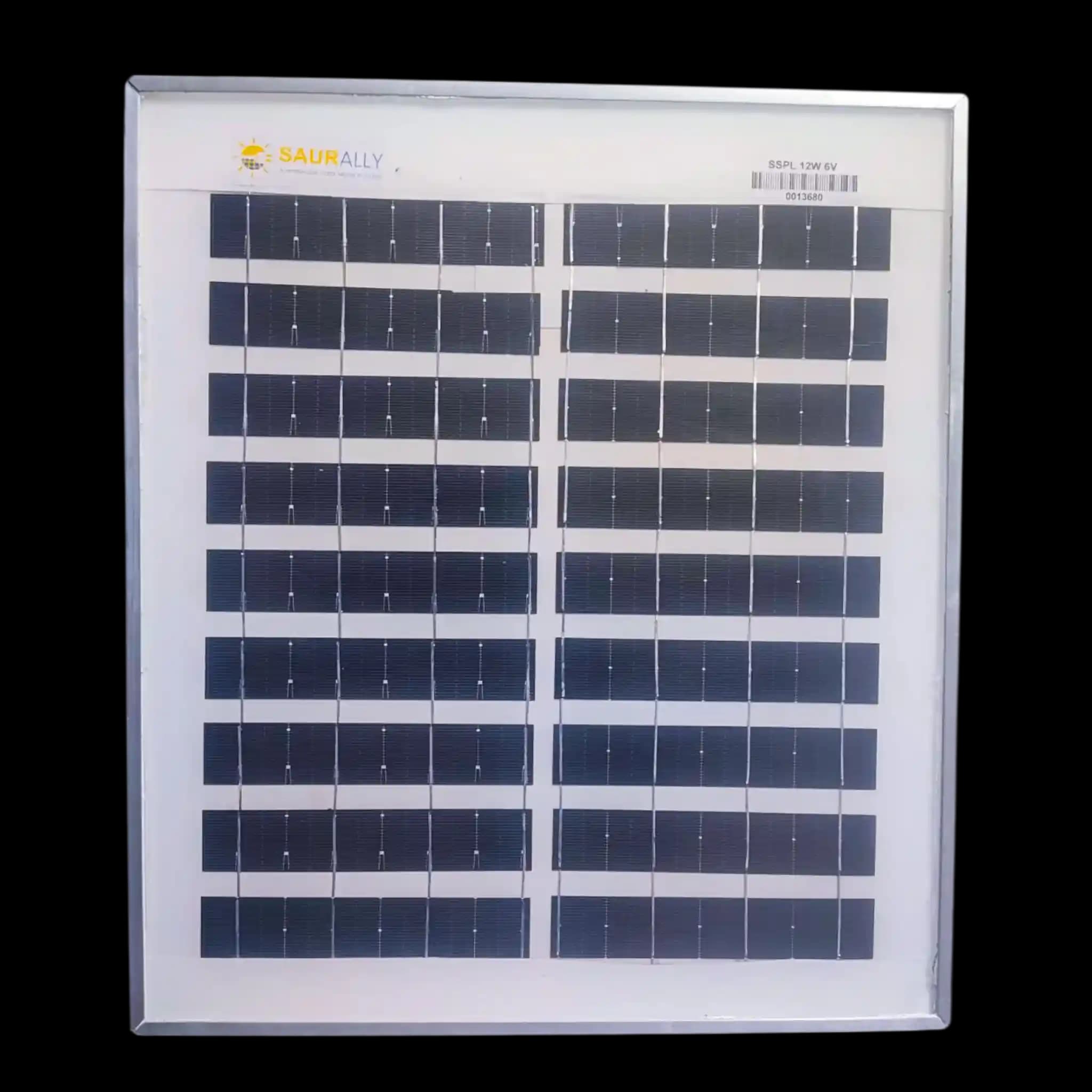 10W, 6V  Saurally Solar Panel MONO