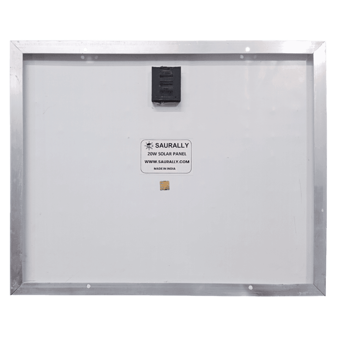 20W 12V SAURALLY Solar Panel Mono