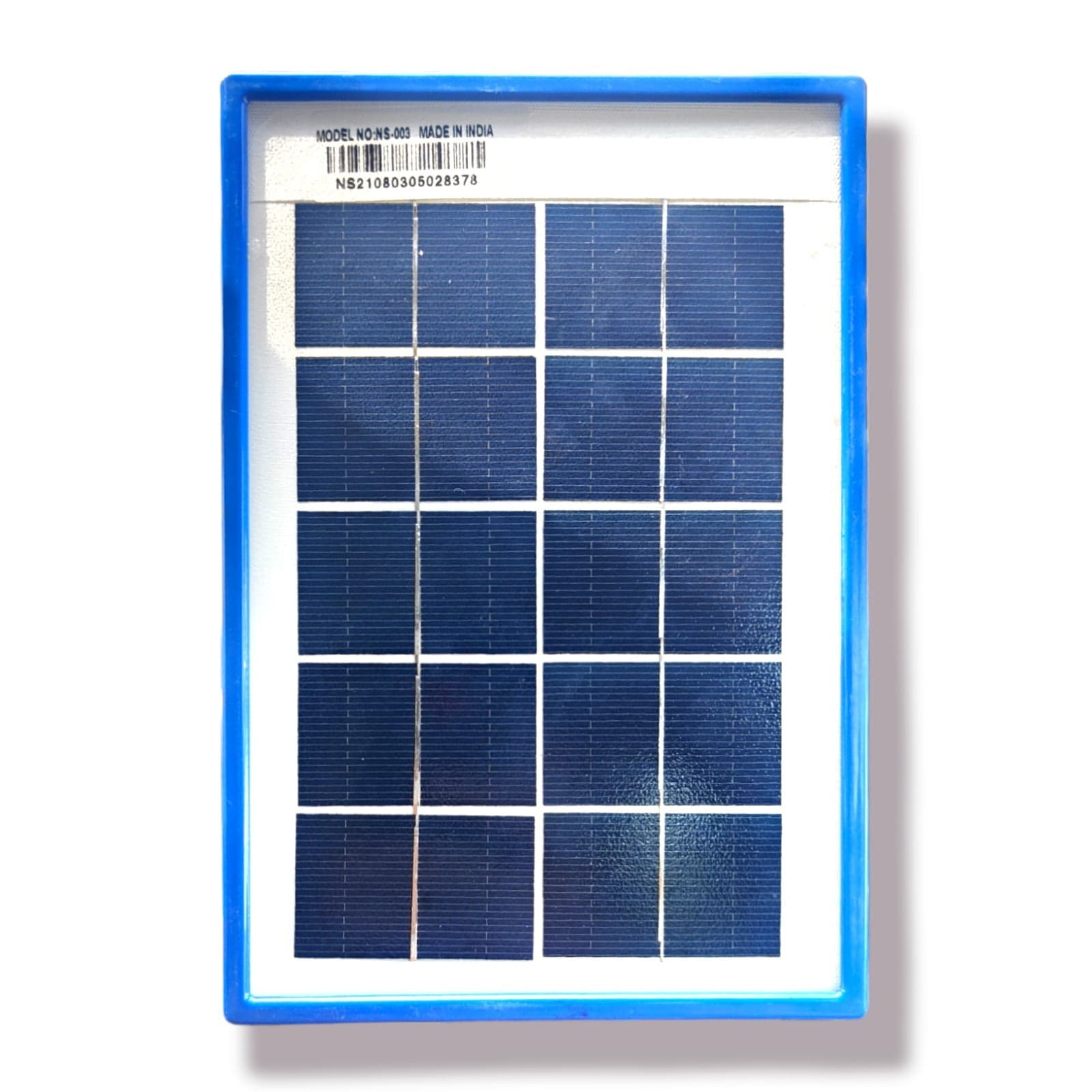 3W, 5V Saurally Solar Panel Poly with 10ft cable