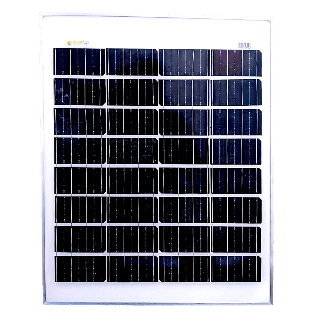 50W 12V SAURALLY Solar Panel Mono
