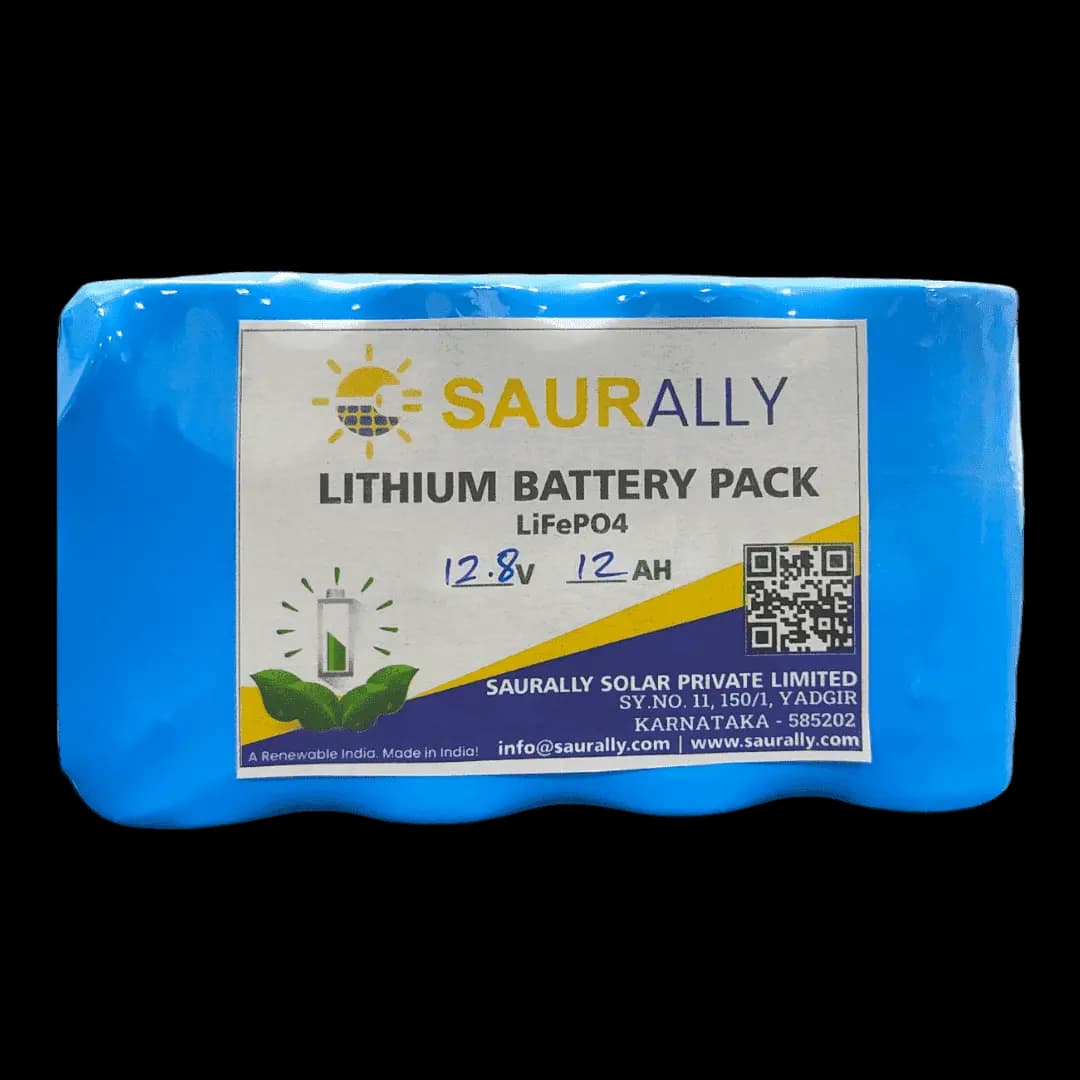 12Ah 12.8V LFP (LiFePO4) Battery Pack With BMS