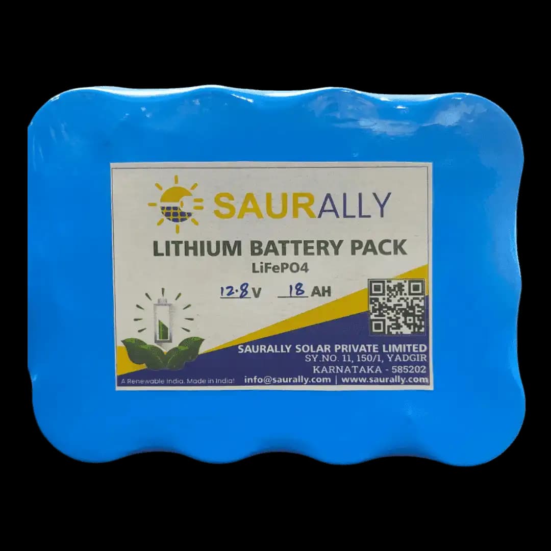 18Ah 12.8V LFP (LiFePO4) Battery Pack With BMS