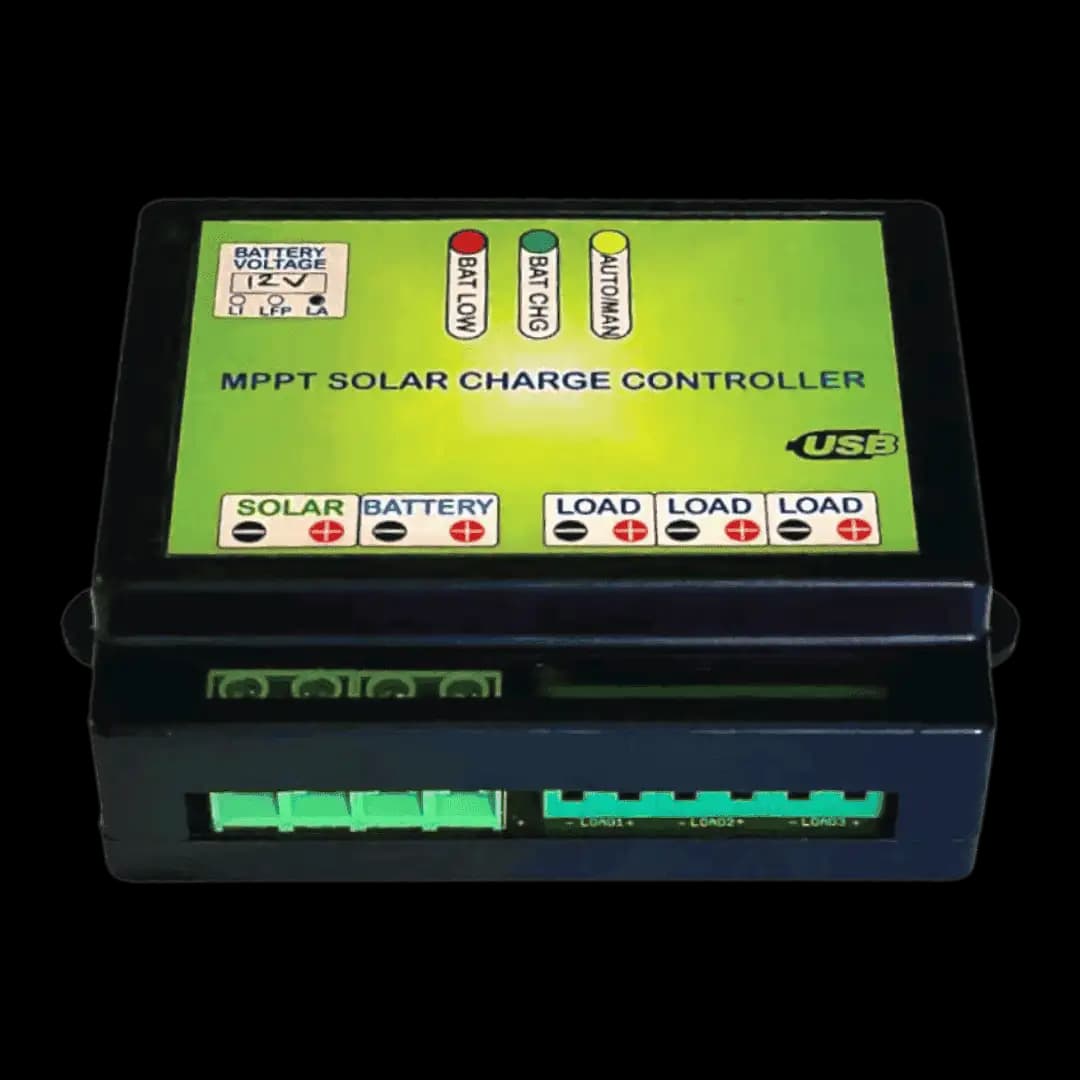 12V, 10A MPPT Solar Charge Controller for Battery Charging and Off Grid Application