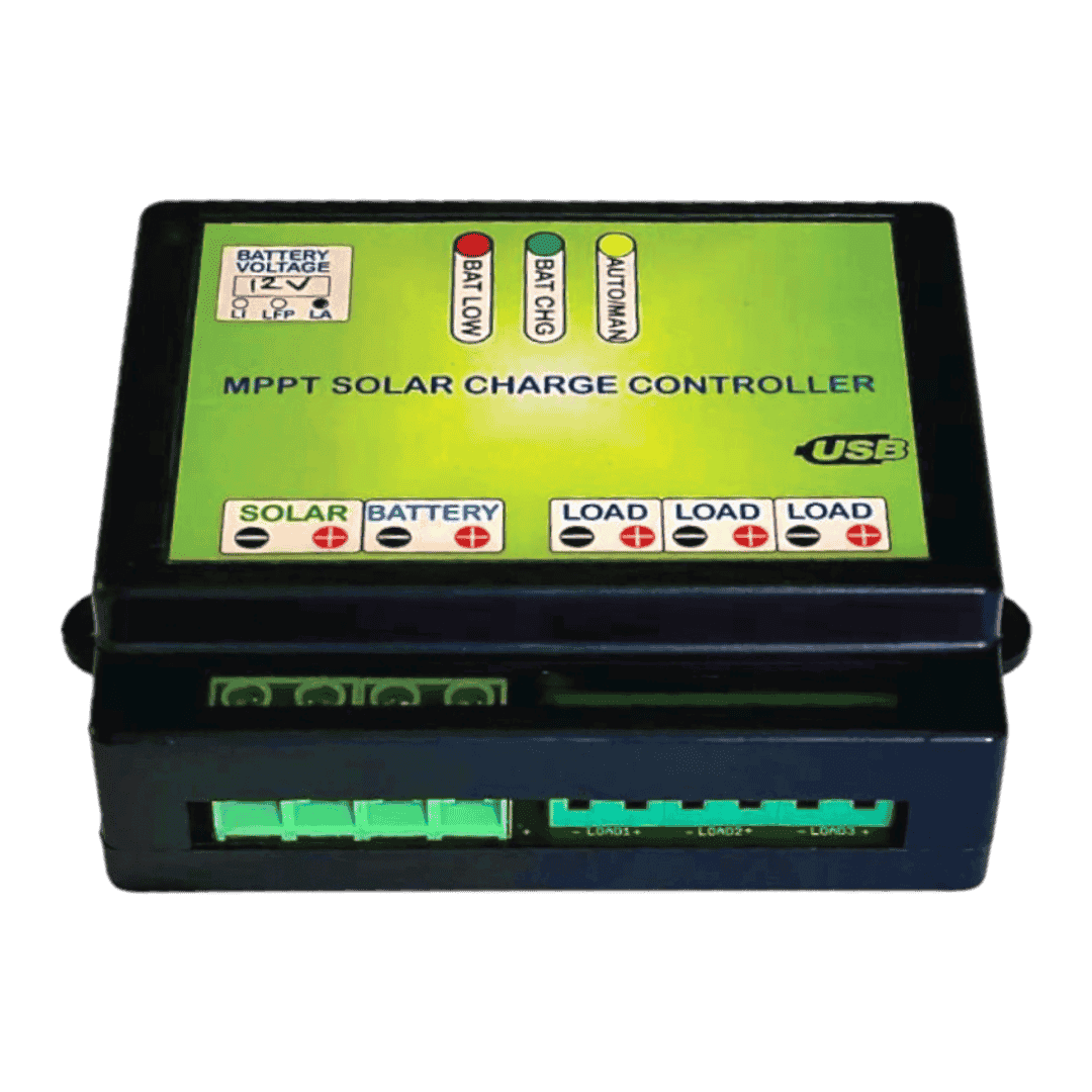 12V, 10A MPPT Solar Charge Controller for Battery Charging and Off Grid Application