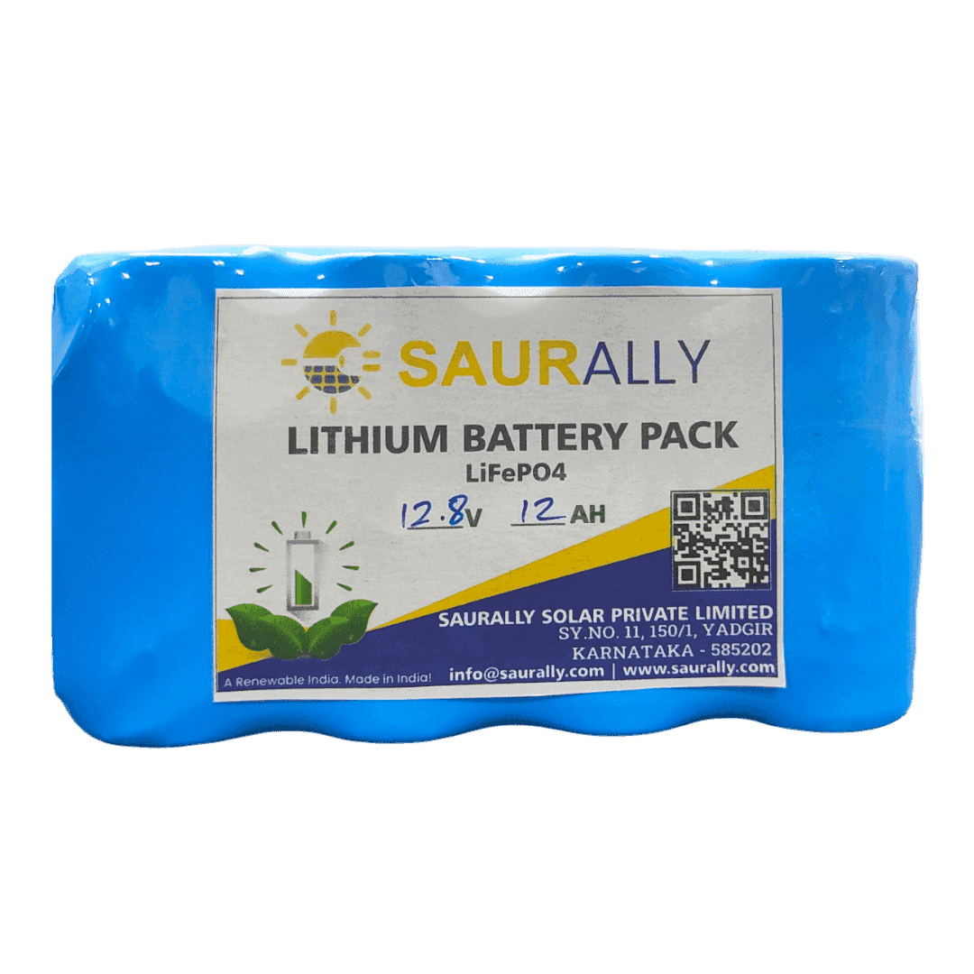 12Ah 12.8V LFP (LiFePO4) Battery Pack With BMS