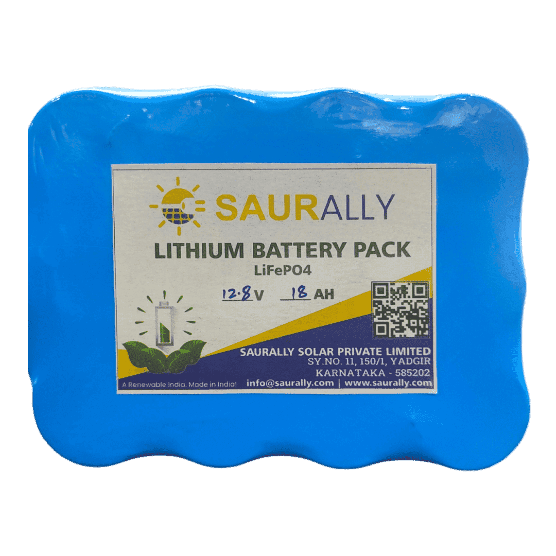 18Ah 12.8V LFP (LiFePO4) Battery Pack With BMS