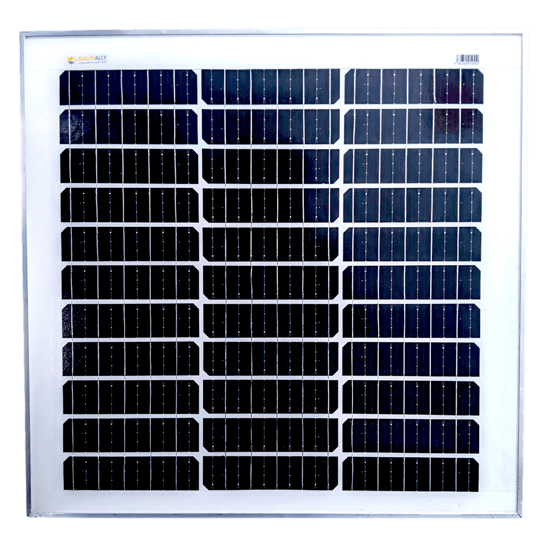 60W 12V SAURALLY Solar Panel Mono
