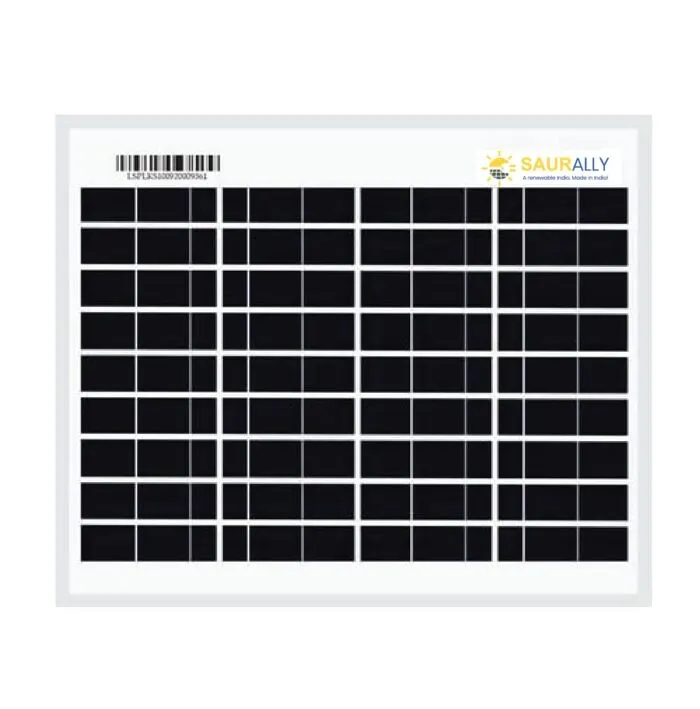 10W, 12V  Saurally Solar Panel Poly - Image 1