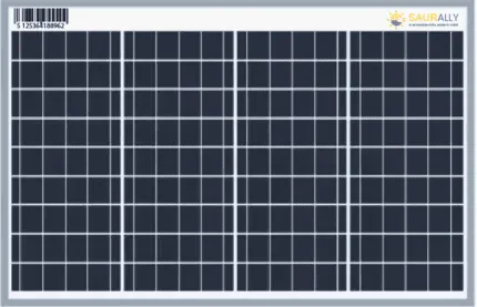 40W, 12V Saurally Solar Panel Poly