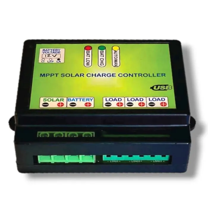 MPPT Solar Charge Controller 12V, 10A - Image 1