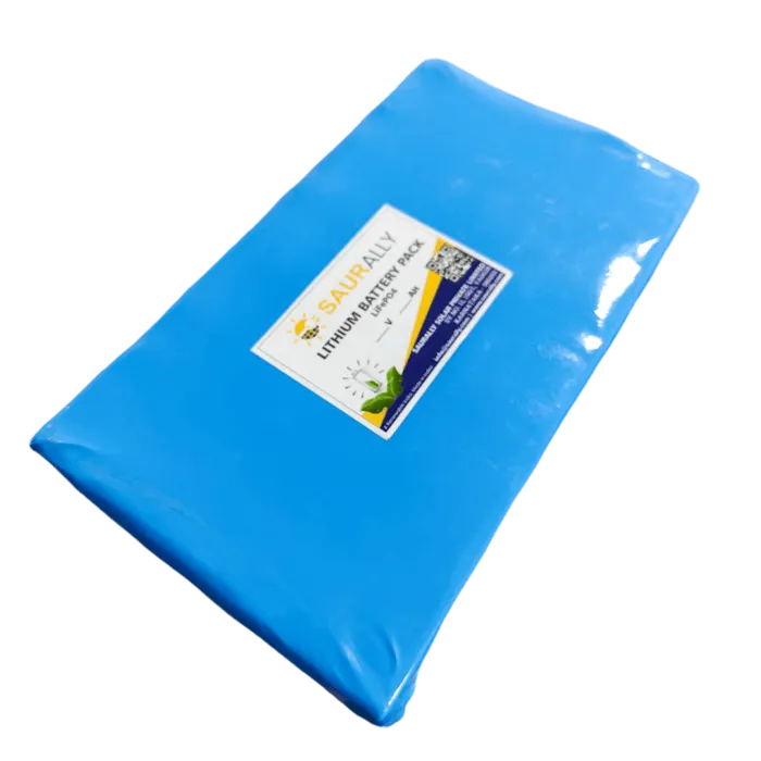 12V 54AH 650Wh Lithium Phosphate Battery Pack with BMS (4s9p) - Image 2
