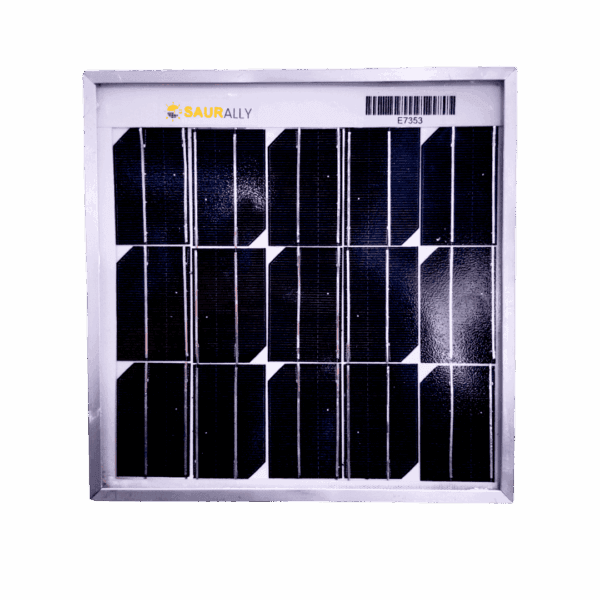 5W, 6V Saurally Solar Panel MONO