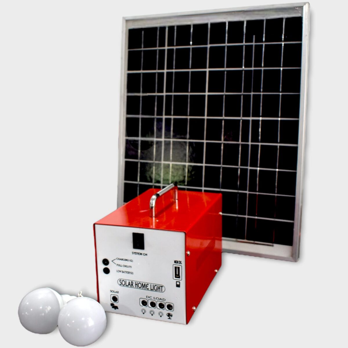 Saurally Solar HomeKIT with 12V 7Ah Lithium Battery, 20W Solar Panel, Mobile Charging Port - Image 1