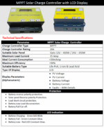 MPPT Solar Charge Controller 12V, 20A With LCD - Image 3