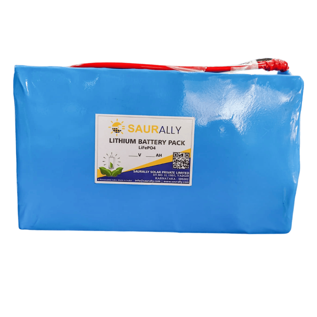 30ah-lfp-saurally 30Ah 12.8V LFP (LiFePO4) Battery Pack With BMS - Image 1